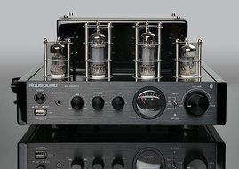 Nobsound MS-10D MKII Hybird Tube Amplifier with Bluetooth/USB/Headphone for Hi-Fi (Black) N7