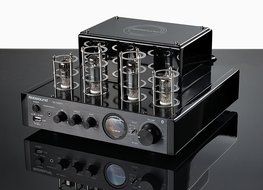 Nobsound MS-10D MKII Hybird Tube Amplifier with Bluetooth/USB/Headphone for Hi-Fi (Black) N8