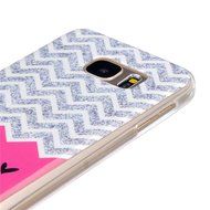 Galaxy S7 Edge Case, Firefish [Fashion Style] [Anti-slip] Ultra Slim Exact Fit Lightweight Flexible TPU Soft Back... N19