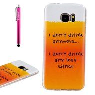 Galaxy S7 Edge Case, Firefish [Fashion Style] [Anti-slip] Ultra Slim Exact Fit Lightweight Flexible TPU Soft Back... N28