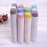 Wholesale Polka Dot/ Solid Design Round Food Grade Paper Cupcake Decoration Cake Mold N5