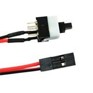HDE PC Case Power Push Button Cable ATX Computer On/Off 23" 60cm Switch Wire