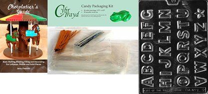 Cybrtrayd L003 Alphabet A to Z Chocolate Candy Mold with Exclusive Cybrtrayd Copyrighted Chocolate Molding Instructions N2