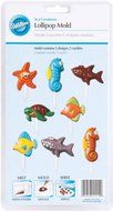 Wilton 2115-1414 Sea Creatures Candy Mold, 5 Designs