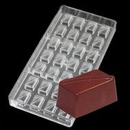 Rectangular Plastic Boxes DIY Chocolate Soap Cake Mold Candy Cookie Pudding Craft Tools N4