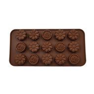 Hippih Cartoon Shaped Candy Molds, Chocolate Molds, Soap Molds, Silicone Baking Mold with Star, Happy Face, Robot... N6