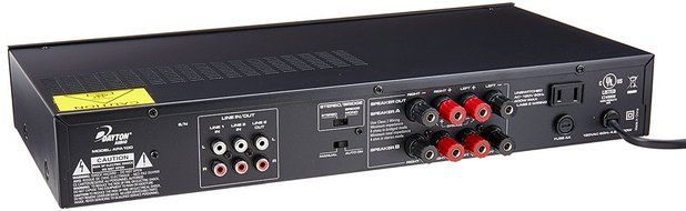 Dayton Audio APA100 Class AB Stereo Amplifier 60 WPC N2