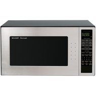 Sharp R-530ES 2-Cubic-Foot 1200-Watt Microwave, Stainless Steel and Black N2