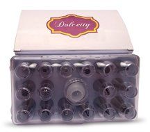 17 Piece Cake &amp; Cupcake Decorating Tips Kit Stainless Steel Icing Nozzles &amp; Set Of 16in Disposable Piping Bags... N8