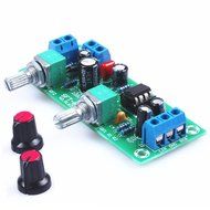 Qianson DC 12V-24V Low-pass Filter NE5532 Bass Tone Subwoofer Pre-Amplifier Preamp Board N6
