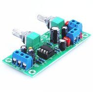 Qianson DC 12V-24V Low-pass Filter NE5532 Bass Tone Subwoofer Pre-Amplifier Preamp Board N8