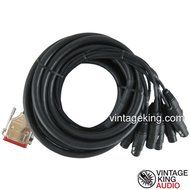 Mogami Gold DB25 to XLRF - 25'