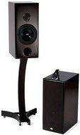 CDT Audio Sonawall SonaMonitor 6.5-Inch 2 Way Audiophile Solid Oak Bookshelf Speakers Black