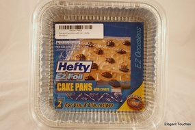 Square Cake Pan with Lid - Hefty N2