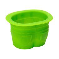 Kingstar Silicone Mini Paw Cake Pan Bone Bakeware Baking Mold Set of 2 with Lovely Brush, 29-cavity N7