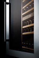 Summit VC60D 59 Bottle Capacity Dual Zone Wine Cooler With Digital Controls Dynamic Compressor Cooling Reversible... N3
