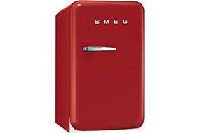 Smeg FAB5URR 16&quot; 50&#039;s Retro Style Series Compact Refrigerator with 1.5 cu. ft. Capacity Absorption Cooling Automatic...