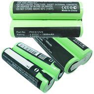 3x Fresh New Exell EBVB-160 4.8V NiMH 1800mAh Rechargeable Replacement Vacuum Battery For PHILIPS FC6125 Vacuums...