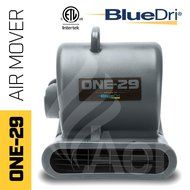 Blue ONE-29 Portable Air Mover Carpet Dryer 2900 CFM 3 Speed 2.9 AMPS Fully Stackable GFCI 4 Unit Daisy Chain... N9