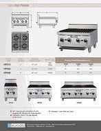 Eurodib HP636 Stainless Steel 6 Burners Hot Plate