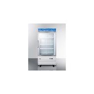 Summit SCFU1210 27" Commercial Upright Freezer with 9 cu. ft. Capacity Digital Thermostat Double Pane Thermal...
