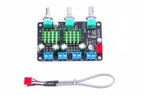 XINY TPA3116 50W+50W+100W Digital Stereo Audio Amplifier board 2.1 channel Mini HIFI high-power digital amplifier... N6