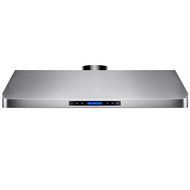 AKDY&reg; 54" Dual Motor Under Cabinet Touch Screen Display Stainless Steel Powerful Kitchen Cooking Vent Range Hood N2
