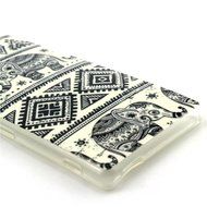 Xperia Z3 Case, Firefish [Shock Absorbent] [Slim Fit] [Anti Slip] Design Clear TPU Gel Silicone Soft Protective... N104