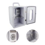 Elifjug Mini Fridge 12L Hot and cold dual-temperature mode Compact single door refrigerator N2