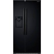 Samsung RS22HDHPNBC Energy Star 22.3 Cu. Ft. Counter-Depth Side-by-Side Refrigerator/Freezer with External Water...