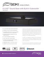 Seiki SBASE301 Sound Base (Black) N5