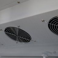 618L Glass Display Side by Side Pull Door Air Cooling Beer Soda Beverages Showcase Commercial Refrigerator Merchandise...