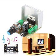SainSonic AB-01 Mini Digital Amplifier Stereo Audio 12V Amp Board Amplify Module 15W+15W Dual Channel Power for... N6