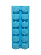 Halloween Pumpkins Silicone Candy Jello Baking Mold Ice Cube Tray (Yellow) N4