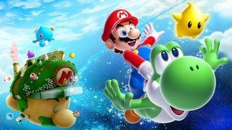 Mario Riding Yoshi Edible Cake Image Topper Free Personalization