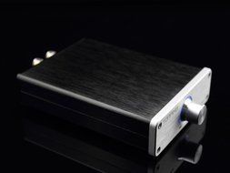 TP30-MK2 Digital Hi-Fi Power Stereo Subwoofer Amplifier 16bit/48kHz USB DAC Headphone Amp (Silver) N20