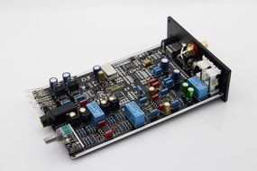 TP30-MK2 Digital Hi-Fi Power Stereo Subwoofer Amplifier 16bit/48kHz USB DAC Headphone Amp (Silver) N23