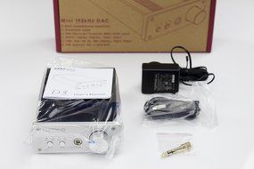 TP30-MK2 Digital Hi-Fi Power Stereo Subwoofer Amplifier 16bit/48kHz USB DAC Headphone Amp (Silver) N24