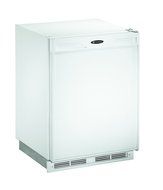 U-Line U-1175RW-13 5.7 Cu. Ft. White Undercounter Built-In Compact Refrigerator - Energy Star