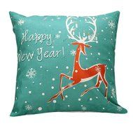 Pillow Cover,Haoricu Christmas New Year Deer Snowman Christmas tree Sofa Bed Home Decor Pillow Case Cushion Cover... N4