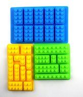 Lovelyou Building Bricks Molds - Building Blocks - Lego Mold, Silicone Baking Molds, Chocolate Molds, Ice Cube... N2