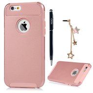iPhone 6 Case, iPhone 6S Case (4.7&quot;), YOKIRIN 2 in 1 Hybrid Heavy Duty Dual Layer Hard PC Back Soft TPU Bumper... N52