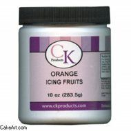 Cake Art - Icing Fruits 10 OZ Orange