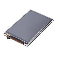 OSOYOO Raspberry Pi 3 3.5&rdquo; LCD Touch Screen Display Monitor + Clear Case + 2PCS Cooling Heat...