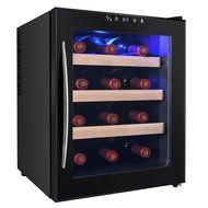 AKDY&reg; 28 Bottle Single Zone Thermoelectric Stainless Steel Freestanding Wine Cooler Cellar Chiller Refrigerator... N3
