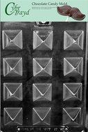 Cybrtrayd AO129 Pyramid All Occasions Chocolate Candy Mold, Small