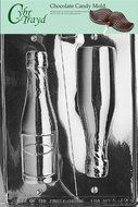 Cybrtrayd AO042 Large Champagne Bottle Chocolate Candy Mold with Exclusive Cybrtrayd Copyrighted Chocolate Molding...