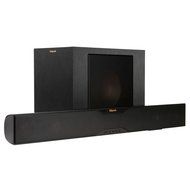 Klipsch Bluetooth Soundbar with Wireless Subwoofer (R-20B) with 6ft 5.0mm Audio Cable, TV/LCD Screen Cleaning... N4
