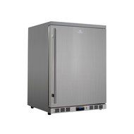 KingsBottle 140 Can Outdoor Beverage Cooler, Solid Stainless Steel Door
