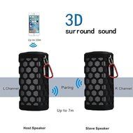 Raking Hi-fi Wireless Bluetooth Speaker 2-in-1 ,CSR4.0 Bass Resonance, 7000mAh Power Bank Rechargeable,SCS ETC... N4